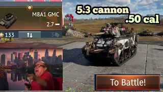 broken br (M8a1 gmc)| War Thunder