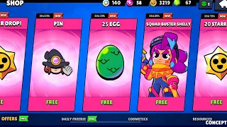 NEW MEGA RARE GIFTS IS HERE???😟👀FREE NEW REWARDS FROM SUPERCELL🎁BRAWL STARS NEW SEASON🦀/CONCEPT