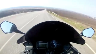 Первый раз на HONDA CBR 600 F4i