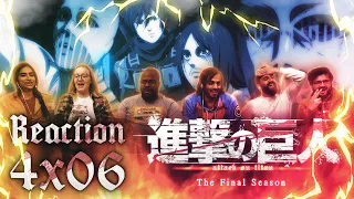 Attack on Titan - 4x6 The Warhammer Titan - Group Reaction