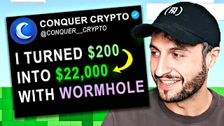 How I Made $22,000 With This INSANE Crypto Airdrop (Wormhole)