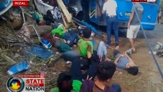 SONA: Field trip, nauwi sa trahedya matapos maaksidente ang isang bus na sinakyan ng mga estudyante