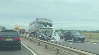 UK ROAD ACCIDENT // A1