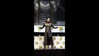 SDCC 2013 Loki Unedited Intro for Thor 2 Panel