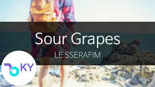 Sour Grapes - LE SSERAFIM(르세라핌) (KY.24436) / KY Karaoke