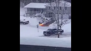 🔥Найден самый эффективный способ уборки снега  ❄️