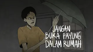 Jangan Buka Payung dalam Rumah - Gloomy Sunday Club Animasi Horor