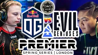 OG Esports vs Evil Geniuses | BLAST Premier Spring Series London 2020 * Dust2