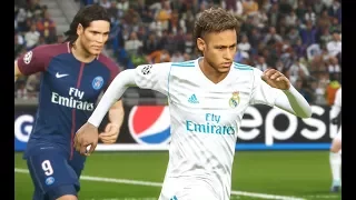 Neymar vs PSG - Gameplay PES 2018 Solo Superstar