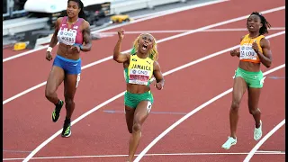 Fraser-Pryce happy, but didn't have a perfect race - Oregon22