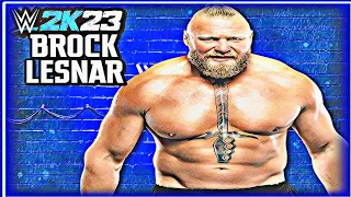 WWE 2K23 - Brock Lesnar Signatures and Finishers