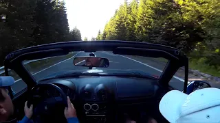 MX-5 10AE @ Romanian trip 2018 - Transfăgărășan downhill