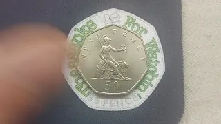 BONUS POINTS - WHAT YEAR WAS MY OLD 50P COIN?