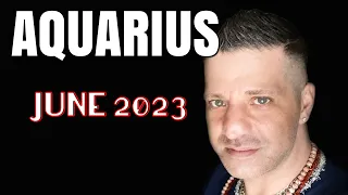 AQUARIUS - THIS IS BIG! LIFE CHANGING & MIND-BLOWING SITUATION - Aquarius Horoscope Tarot June 2023