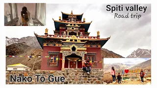 Spiti Valley Ep 2 | Spiti Valley Road trip From Nako to Gue Mummy Stupa | Free Himalayan Bird