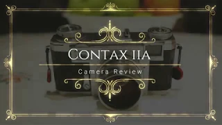 Contax iia Review