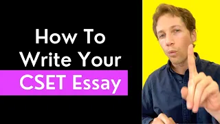 CSET Multiple Subjects Prep - Essay Writing Workshop