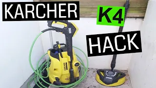 Karcher K4 Pressure Washer FAST Cleaning (HACK)
