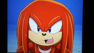 Sonic X: Knuckles says Shut Up