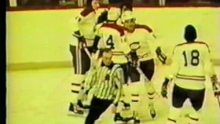 '73 Stanley cup final - Chicago vs Montreal game 1 highlights