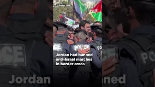 Jordan Cracks Down On Pro-Palestine Protesters Near Israeli-Occupied West Bank Border