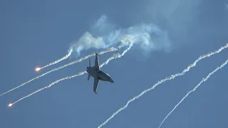 Finnish Air Force F/A-18C Hornet Full Display 2023