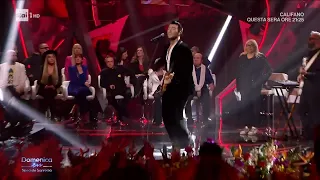 The Kolors cantano "Un ragazzo una ragazza"- Domenica In Speciale Sanremo 11/02/2024