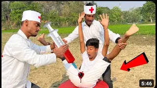 Must Watch Funny Video 2022 Injection Wala Comedy Video Doctor Comedy 2021 Episode-03