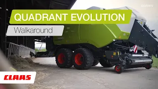 CLAAS QUADRANT EVOLUTION | Walkaround