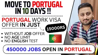 Best time to Move in Portugal - Portugal Job Seeker Visa 2023 - Easy Work Visa - Without Job Letter