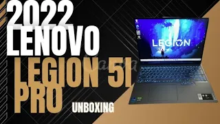 2022 Lenovo Legion 5i Pro Unboxing