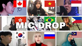 Who Sang It Better : BTS 방탄소년단 - Mic Drop (canada,vietnam,brazil,philippines,hongkong )