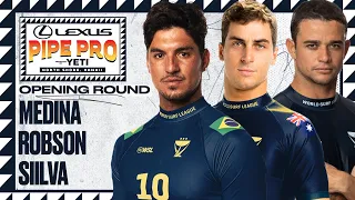 Gabriel Medina, Callum Robson, Deivid Silva | Lexus Pipe Pro presented by YETI 2024 - Opening Round