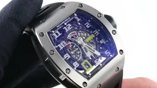 Richard Mille RM 030 Titanium Luxury Watch Review