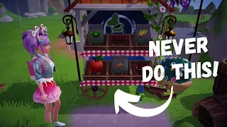 Don't Make This Mistake With Goofy's Stall | Disney Dreamlight Valley Design Tips | DDLV Meadow