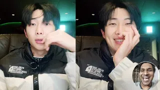 Namjoon Talking about Hickey on Weverse Live