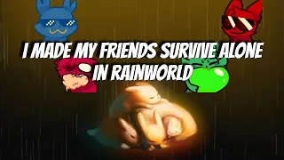 I made my friends survive alone in RainWorld