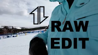 RAW AF snowboard editing.   Some nice thoughts at least.
