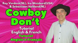 Cowboy Don’t Line Dance (Tutorial English & French / Tutoriel Anglais & Français)