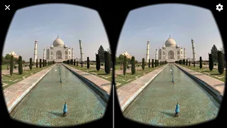 Taj Mahal India VR box 360