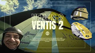 New Duotone Ventis 2025 7m Wing Review in light wind & strong wind on Sky Style 85L Wing Foil Board.