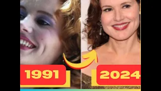 antes e depois do elenco de Thelma e Louise