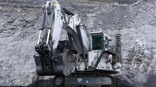 LIEBHERR R9400 LOADING DUMP TRUCK. 400 ton Class Biggest Machine #A.K.R. MINING EQUIPMENT