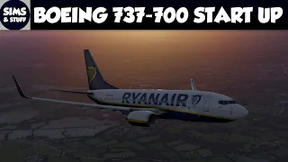 X-Plane 11 - Boeing 737-700 / Zibo - My Startup From Cold And Dark ( Not A Tutorial )