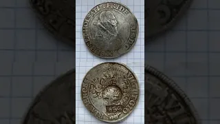 Знайшли дорогу срібну монета Ефімок 1623 року... #shorts