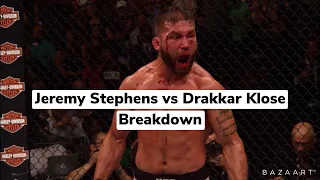 Jeremy Stephens vs Drakkar Klose  Breakdown and Prediction !!!!! #UFCVegas24