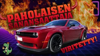 KOEAJOSSA - (VIRITETTY!) DODGE CHALLENGER RT WIDEBODY 5.7 V8 HEMI -15 (4K)