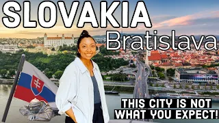 BRATISLAVA, SLOVAKIA: Europe's BEST destinations! 2023 TRAVEL GUIDE