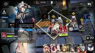 [Arknights] CC#1 Daily map 12 New Street - Risk 8 clear
