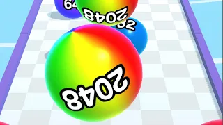 Ball Run 2048 - All Levels Gameplay Android, iOS ( Levels 906 - 927 )